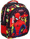 Spiderman Ghiozdan de Spate Școală Primară Multicolor cu Husă pentru Sticlă de Apă 25 Litri