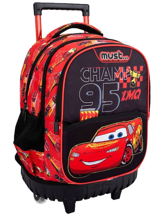 Cars School Bag Backpack Elementary, Elementary Multicolored 30lt