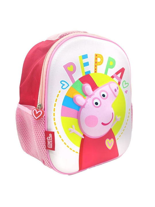 Peppa Pig School Bag Backpack Kindergarten Multicolored 8lt 2024