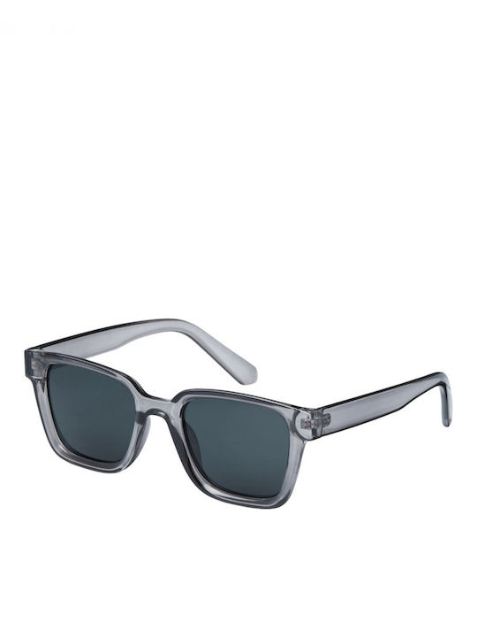 Jack & Jones Ochelari de soare cu Gri Din plastic Rame și Verde Lentilă 12251480