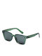 Jack & Jones Sunglasses with Green Plastic Frame and Green Lens 12251480