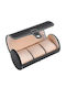 HuiXin Leather Case for 3 watches in Black color HX-070