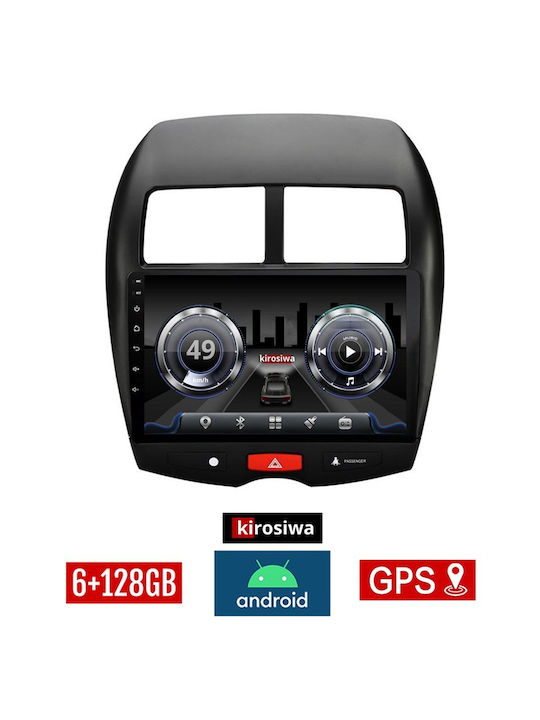 Kirosiwa Car Audio System for Peugeot 4008 2012-2018 (Bluetooth/USB/AUX/WiFi/GPS) with Touch Screen 10"