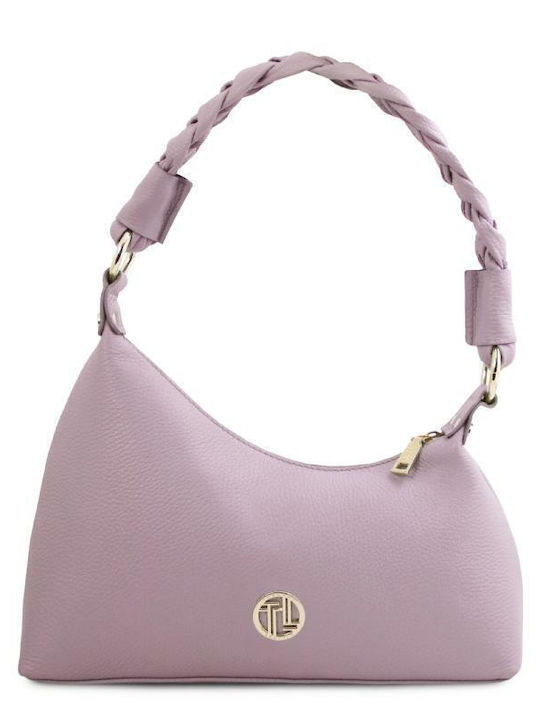 Tuscany Leather Leather Women's Bag Shoulder Lilac