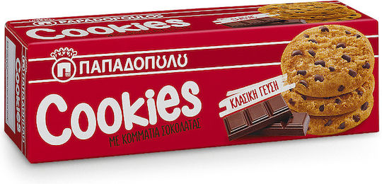Papadopoulou Бисквити С чипс Шоколад 1бр 180гр
