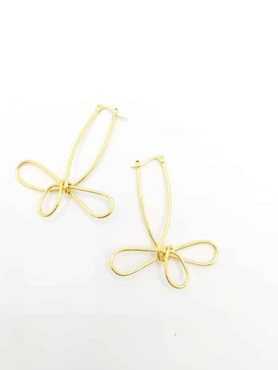 JWLS Earrings made of Steel Gold Plated