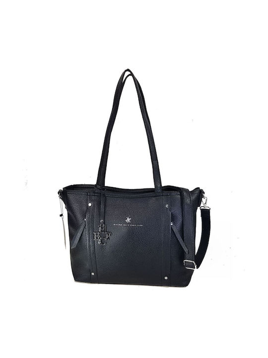 Beverly Hills Polo Club Damen Tasche Schulter Schwarz