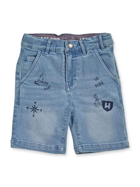 Șort/Salopetă Copii Denim Albastru