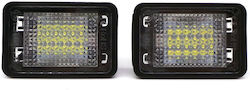 Φώτα Πινακίδας Led 12V για Mercedes-Benz GLK 2τμχ