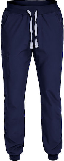 Be Unique Unisex Ιατρικό Παντελόνι Navy Μπλε