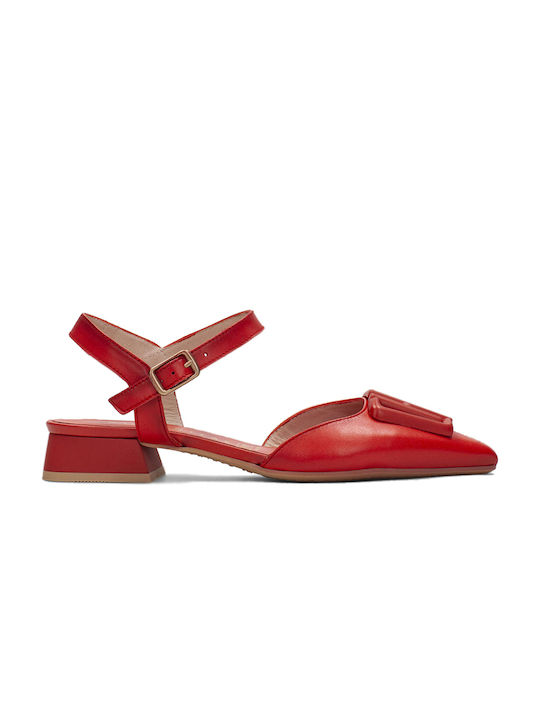 Hispanitas Leder Pumps Rot