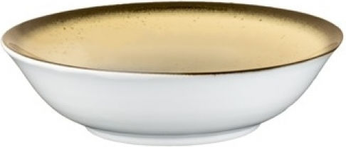 Lukanda Galaxy Serving Bowl Round made of Porcelain Beige with Diameter 14cm 6pcs