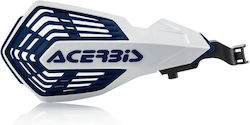 Acerbis Motorcycle Protective Hand Guards in Wh...