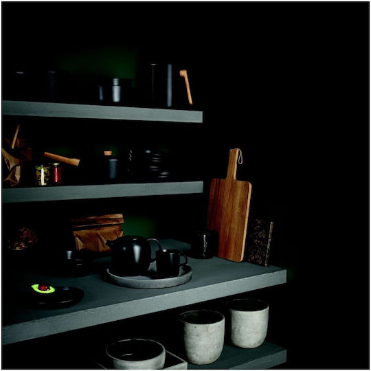 Eva Solo Serving Bowl Round Ceramic Black