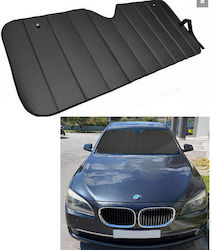 Carro 235017 Windschutzscheiben-Sonnenblende Aluminium Schwarz Matt Xx-large 174 X 89 Cm 1 Stück