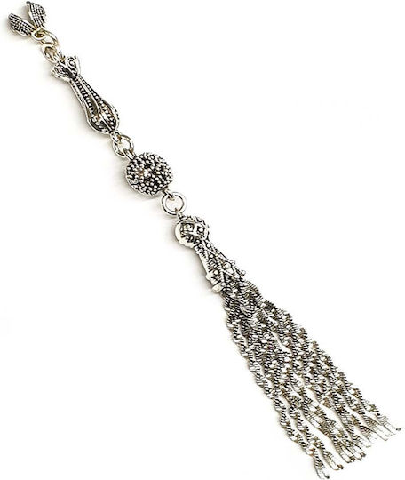Roloi Komboloi Ciucure decorativ pentru proiecte DIY Silver