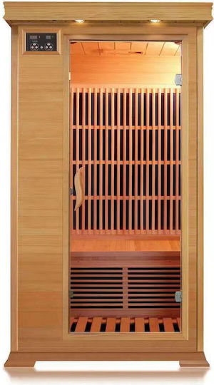 Fujia Saună Individuală Cuptor / Încălzitor exterior Interior L90xW90xH190cm Fujia Saună Individuală Cuptor / Încălzitor exterior Interior L90xW90xH190cm