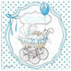 Party Napkins Blue 25x25cm. 20pcs