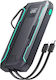 Joyroom JR-L017 Power Bank 10000mAh 22.5W με Θύρα USB-A και Θύρα USB-C Μαύρο