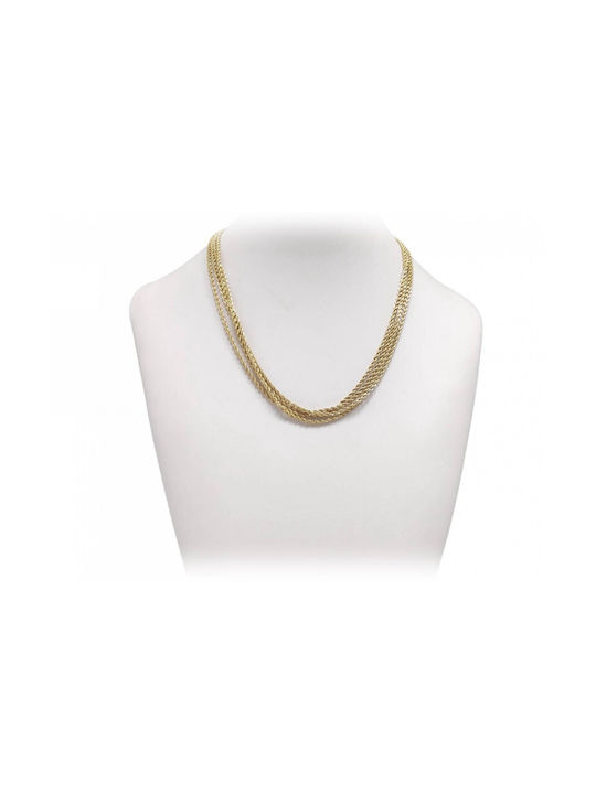 Karma Fashion Necklace from Gold Plated Steel