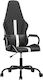 vidaXL 345562 Gaming Chair Black / White