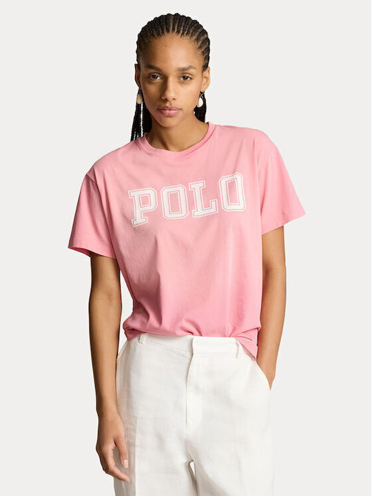 Ralph Lauren Damen T-Shirt Rosa