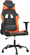 vidaXL 345405 Gaming Chair with Adjustable Arms...