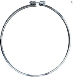 Metallwork Σφιγκτήρας Καπνοδόχου Inox 100mm Ασημί