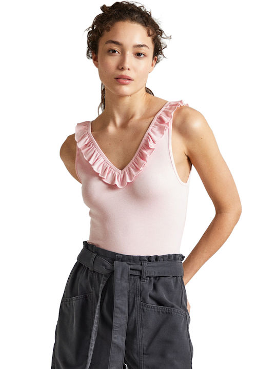 Pepe Jeans Damen Bluse Rosa