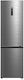 Midea 378лт В201xШ59.5xД70см. Inox MDRB521MGA46O