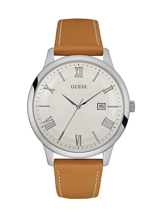 Guess Watch Battery with Brown / Brown Metal Bracelet