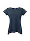 Paco & Co Damen Sportlich T-shirt Marineblau