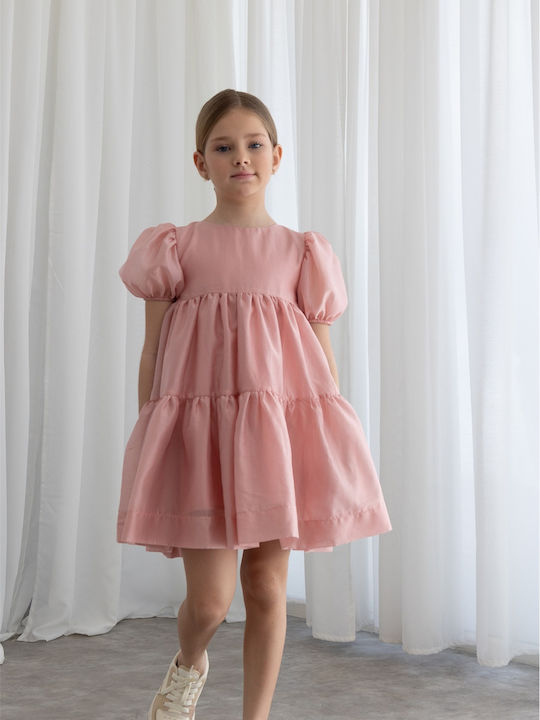 Alice Mädchen Kleid Pink