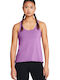 Under Armour Damen Sportliche Bluse Ärmellos Schnell trocknend Lila