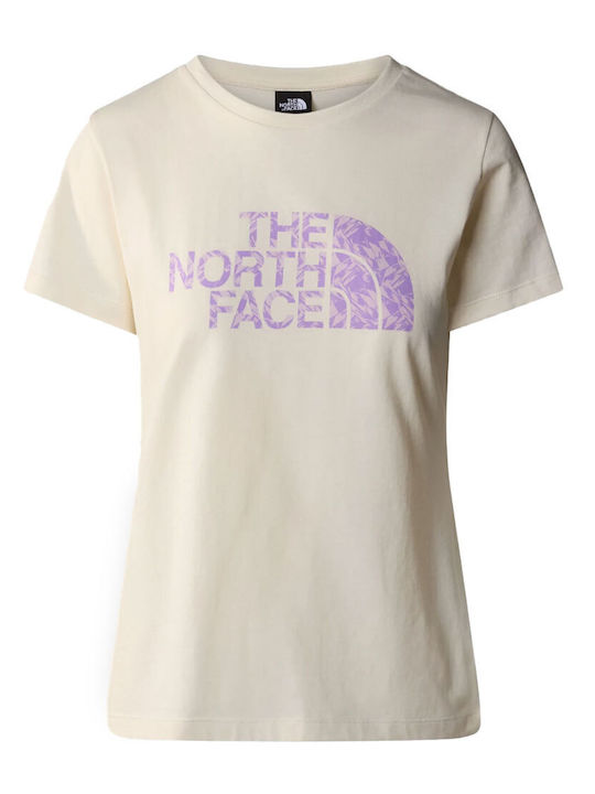 The North Face Damen Sport T-Shirt Ecru