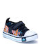 Παιδικά Sneakers με Σκρατς Navy Μπλε