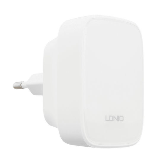 Ldnio Φορτιστής Χωρίς Καλώδιο με 2 Θύρες USB-A και Θύρα USB-C 32W Power Delivery Λευκός (Q334)