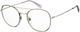 Levi's Damen Metallisches Brillengestell Silber S0377225