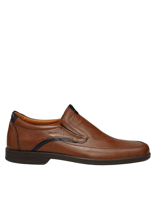 Boxer Men's Leather Casual Shoes Tabac Brown