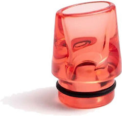 DotMod Επιστόμιο Drip Tip σε Κόκκινο χρώμα at-2198-red