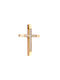 Daskalakis Women's Gold Cross 14K