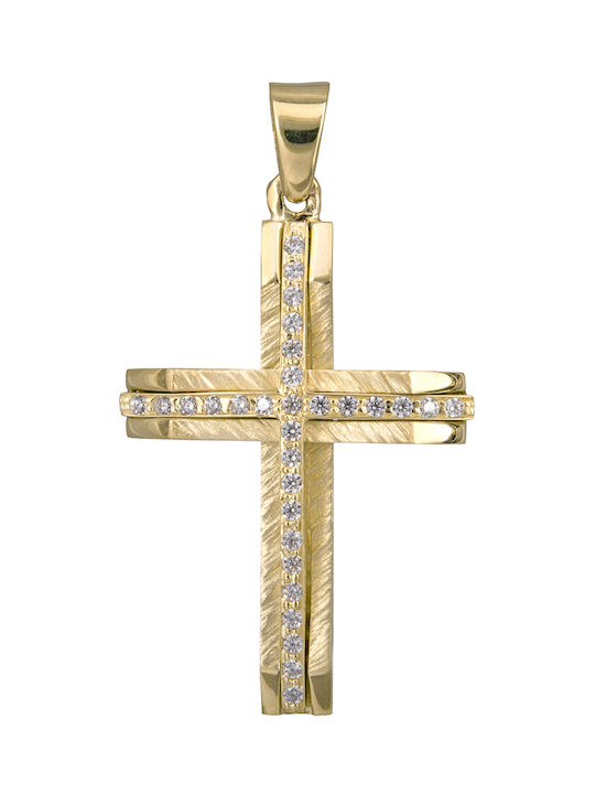 Women's Gold Cross 14K Αρραβώνα