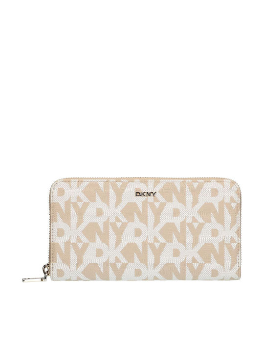 DKNY Γυναικείο Πορτοφόλι Μπεζ R411FC10-4NW DKNY Γυναικείο Πορτοφόλι Μπεζ R411FC10-4NW