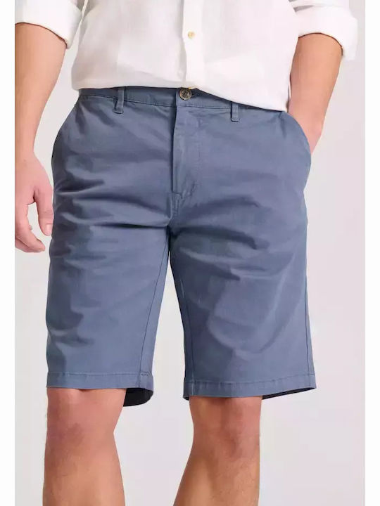 Funky Buddha Ανδρική Βερμούδα Chino China Blue