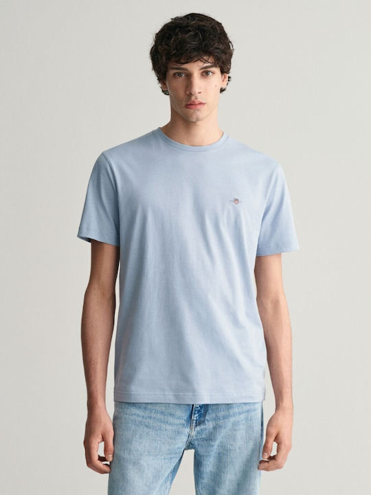 Gant Shield Мъжка тениска с къс ръкав Dove Blue