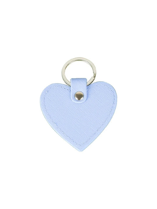 Femeie Starrydrip Keyring din piele Heart Keychain Blue
