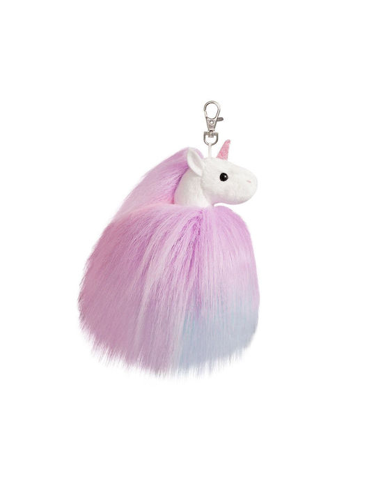 Sparkle Tales Fluffy Unicorn Λούτρινο Μονόκερος Μπρελόκ Ροζ-γαλάζιο