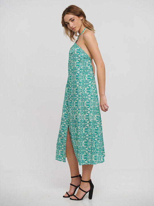 Ble Resort Collection Maxi Rochie Petrol Blue