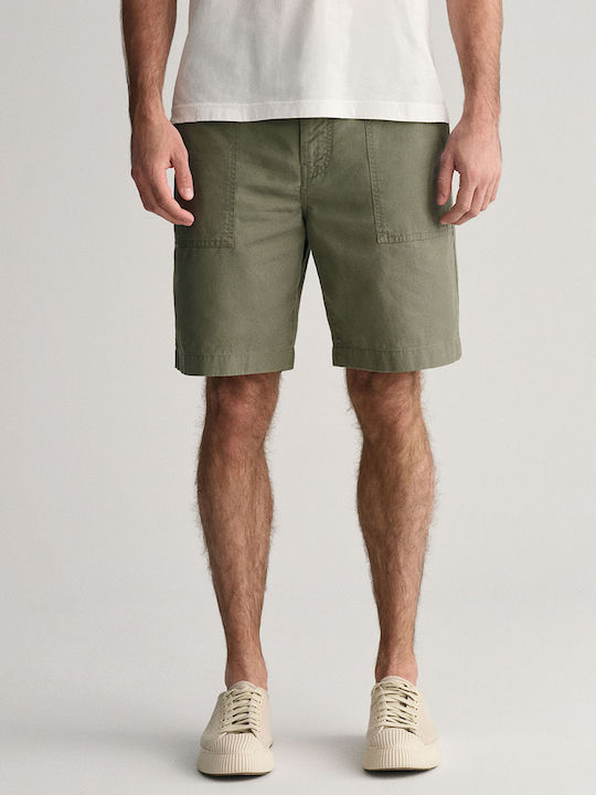 Gant Ανδρική Βερμούδα Khaki