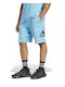 Essentials Big Logo French Terry Men's Shorts Light Blue
